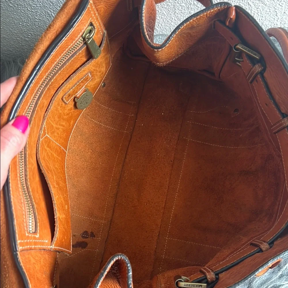 Mulberry Brown Leather Handbag - Picture 10 of 16